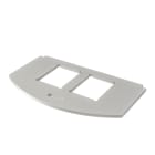 OBO BETTERMANN - Piastra montaggio GES R2 per 2 prese dati tipo C Acciaio INOX A2 1.4301 MP R2.