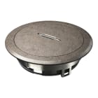 OBO BETTERMANN - Torretta scomparsa con uscita tubo 140mm in zinco pressofuso ossidato-nichelato GES R2T NI-O.