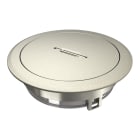 OBO BETTERMANN - Torretta scomparsa con uscita tubo in zinco pressofuso nichelato GES R2T NI.