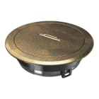 OBO BETTERMANN - Torretta scomparsa GES R2T con uscita tubo in Zinco pressofuso ottonato.