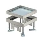 OBO BETTERMANN - rkn3 4 v sl1 20 cassetta livellabile quadrata cieca 199x199x105 acciaio inox