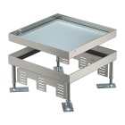 OBO BETTERMANN - RKN3 9 V SL1 16 Cassetta livellabile quadrata cieca 243x243x100 Acciaio inox.