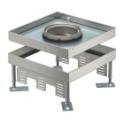 OBO BETTERMANN - rkfn3 9 v sl1 21 cassetta livellabile quadrata con tubo 243x243x105 acciaio inox.