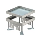 OBO BETTERMANN - RKN3 4 VS 20 cassetta livellabile quadrata cieca 199x199x100 acciaio inox.