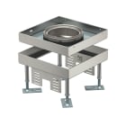 OBO BETTERMANN - rkfn3 4 vs 25 cassetta livellabile quadrata con tubo 199x199x105 acciaio inox.