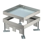 OBO BETTERMANN - RKN3 9 VS 25 cassetta livellabile quadrata cieca 243x243x105 acciaio inox.