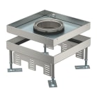 OBO BETTERMANN - RKFN3 9 VS 25 cassetta livellabile quadrata con tubo 243x243x105 acciaio inox.