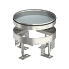 OBO BETTERMANN - rkr2 4v 25 cassetta livellabile rotonda cieco Ã˜215mm acciaio inox a2 1.4301