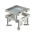 OBO BETTERMANN - rksn2 4 vs 25 cassetta livellabile quadrata con uscita cavo 200x200mm acciaio inox a2 1.4301.