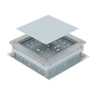 OBO BETTERMANN - Scatola per massetto 70-125 mm 410x367x70 in acciaio zincato continuo UZD 250-3 R.