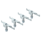 OBO BETTERMANN - DSSL2 75 supporto carichi pesanti per presa sottopavimento 75/110 acciaio zincato in continuo.