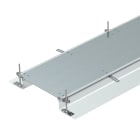 OBO BETTERMANN - Canale filo pavimento cieco, a incastro 2400x300x140 acciaio zincato in continuo.
