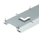 OBO BETTERMANN - Canale filo pavimento per torretta GES7 2400x400x140 acciaio zincato in continuo.