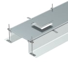 OBO BETTERMANN - Canale filo pavimento OKA-G40040240D4 per torretta GES11 2400x400x240 in acciaio zincato continuo.