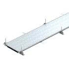 OBO BETTERMANN - Canale filo pavimento cieco 2400x300x40 acciaio zincato in continuo.