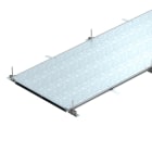OBO BETTERMANN - Canale filo pavimento cieco 2400x600x40 acciaio zincato in continuo.