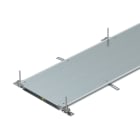 OBO BETTERMANN - Canale filo pavimento cieco, a incastro 2400x300x40 acciaio zincato in continuo.