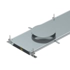 OBO BETTERMANN - Canale filo pavimento per torretta GESR9 2400x500x60 in acciaio zincato continuo.