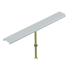 OBO BETTERMANN - DSU2 400 10050 giunto coperchio per supporto OKA-W in acciaio zincato continuo.