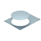 OBO BETTERMANN - Coperchio montaggio torretta GESR9 400x500x4 Acciaio zincato continuo.
