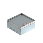 OBO BETTERMANN - Torretta scomparsa, all-in-one per 14 dispositivi ITA 242x242x110 Acciaio INOX A2 1.4301.