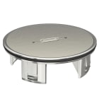 OBO BETTERMANN - TUK2 GV coperchio tubo telescopico con piastra Ø110mm zinco pressofuso nichelato.