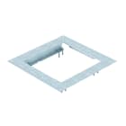OBO BETTERMANN - DUG RK UAN 9 Coperchio di montaggio per cassette HB 340x340x34 in acciaio zincato a caldo.