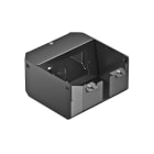 OBO BETTERMANN - Scatola di montaggio per moduli standard 153x164x82 in acciaio zincato nero RAL 9005.