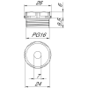 Miniatura Dimensioni prodotto 2