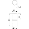 Miniatura Dimensioni prodotto 2