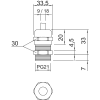Miniatura Dimensioni prodotto 2