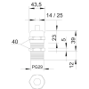 Miniatura Dimensioni prodotto 2