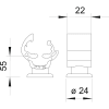 Miniatura Dimensioni prodotto 2