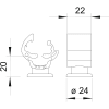 Miniatura Dimensioni prodotto 2