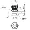 Miniatura Dimensioni prodotto 2