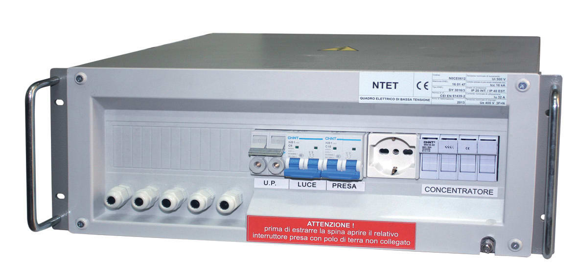 OEC - QUADRO AUSILIARO PER CABINA ARMADIO RACK