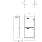 OEC - COLONNINA ARE/T-COL1 PER TELECOM.ENERGIA