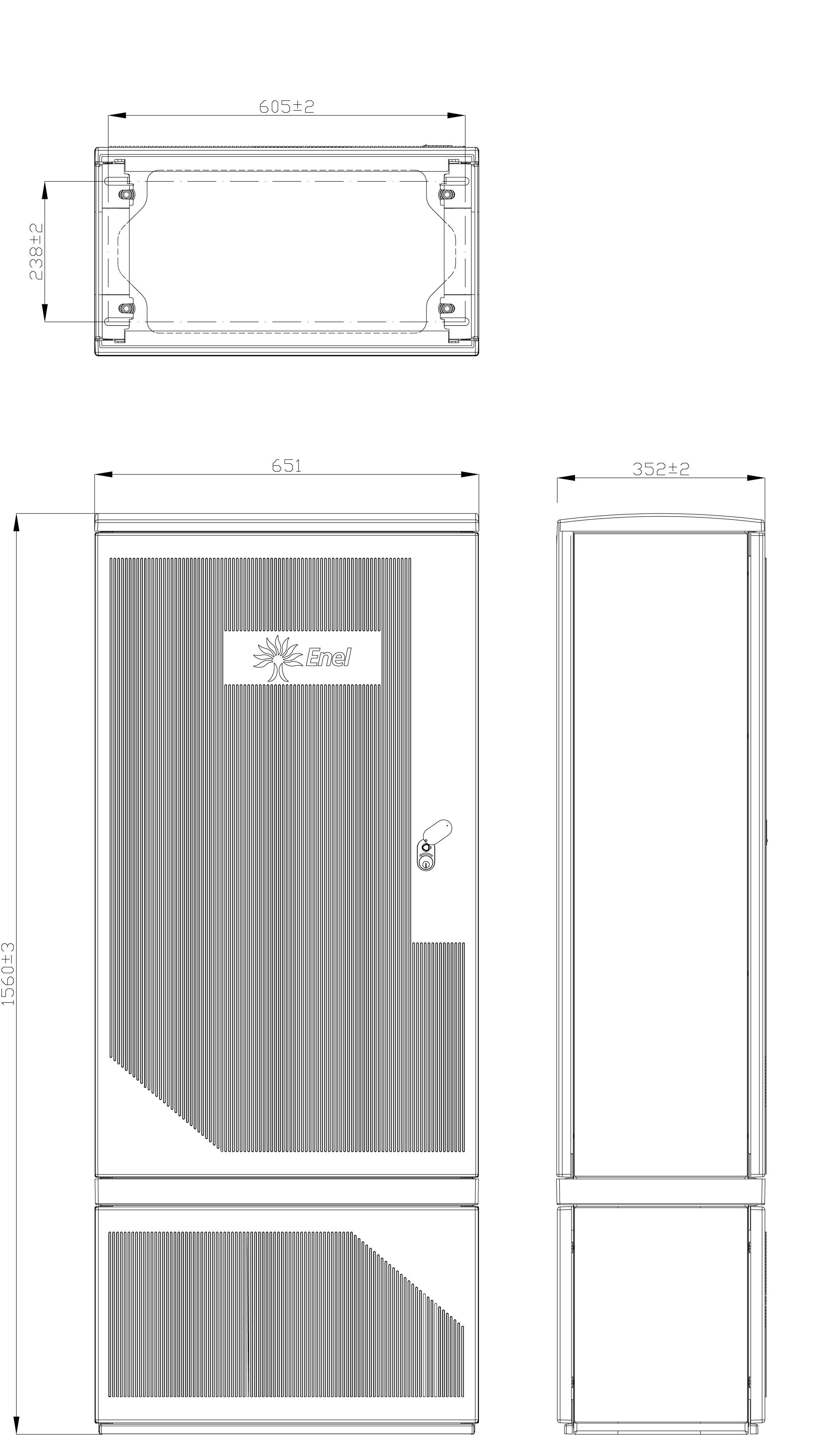 OEC - ARMADIOARE/E-1560X650 GTWS