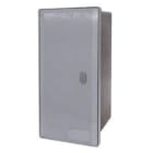 OEC - Contenitore 600x285 per un interruttore BT per posto trasformazione palo con logo neutro con serratura tipo SC/T