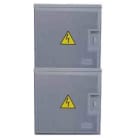 OEC - Contenitore 600x600 sovrapposto doppio, con logo neutro, con serratura