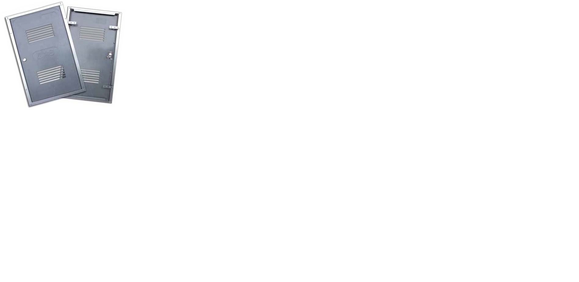 OEC - Telaio cornice 55x60 gas da esterno completo di sportello