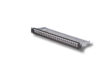 OEC - PANNELLO 1U 24PORTE RJ45 STP NERO