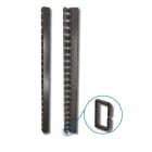 OEC - ANELLO PLASTICO PASSAPERMUTE VERT. NERO 3300.0119.1