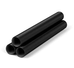 OEC - CORRUG. NERO/NERO 450N D.125 BARRA 6 MT CG0A125B06NN