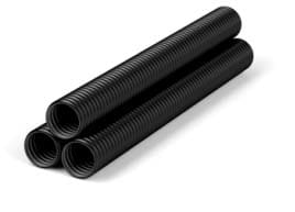 OEC - CORRUG. NERO/NERO 750N D.125 BARRA 6 MT