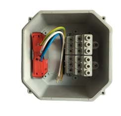 OEC - CASSETTA DERIVAZ.10 MM2 CON 1 SCARICATOR