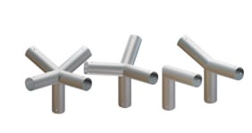 OEC - ATTACCO QUADRUP. IN ACCIAIO PER TESTA60 N0PL0005