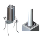 OEC - BASE PER PALO DA 7MT N0PL0020