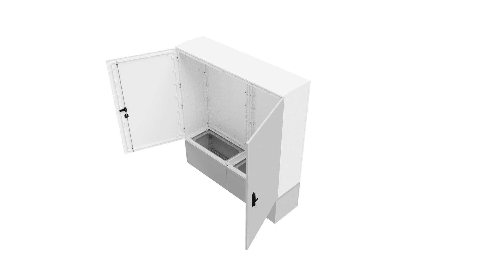OEC - ARMADIO 1700X1400X450 VANO UNICO CON ZOC