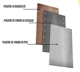 OEC - PIASTRA FONDO BACHELITE ARE/M-C N0ST0166